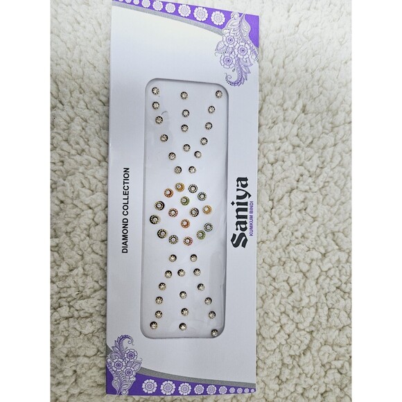 7 Pack Bindi for Women,self adhesive Rhinestone stickers  Face ,body - Picture 7 of 9